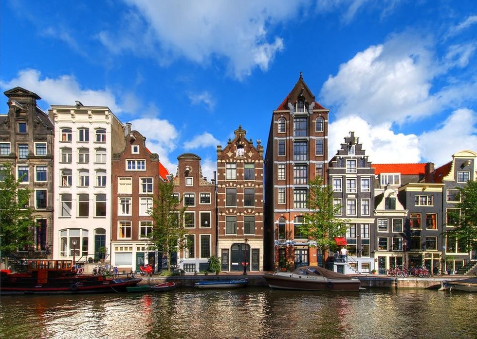 Herengracht Canal, Amsterdam, Netherlands.