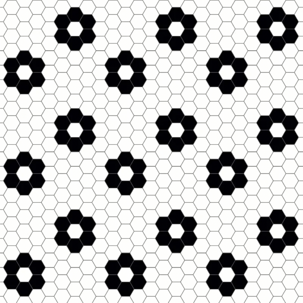 Hexagon Peel-and Stick Tile