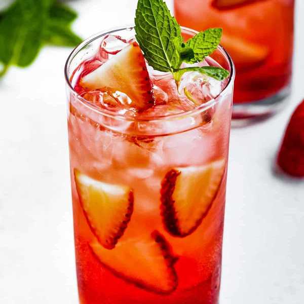 Hibiscus Iced Tea Sparkler