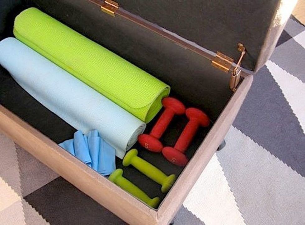 19 Tiny Home Gym Hacks to Crush Your Goals! Brit + Co