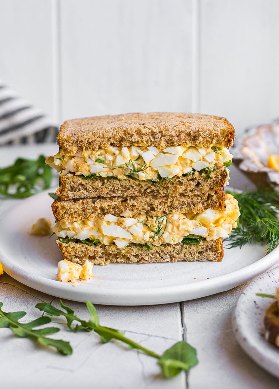 High Protein Egg Salad with Dill