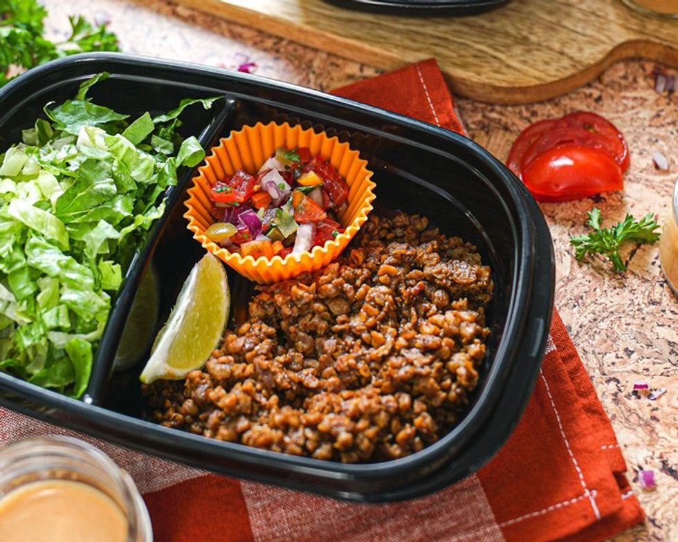 High Protein Taco Salad