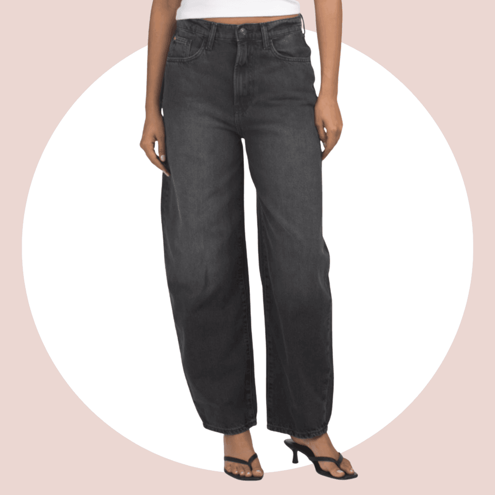High Rise Barrel Leg Pants