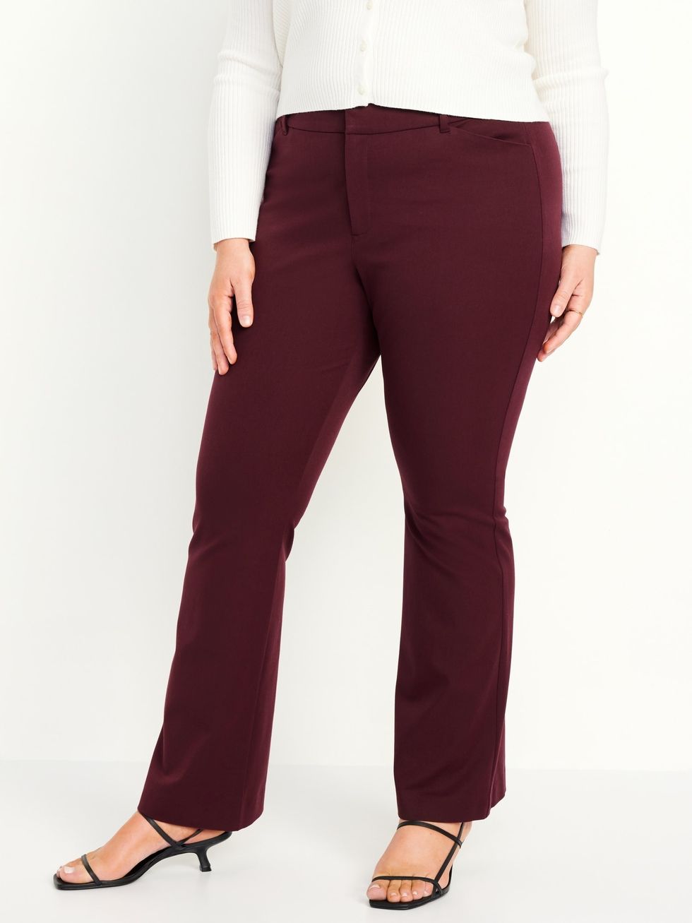 High-Waisted Pixie Flare Pants