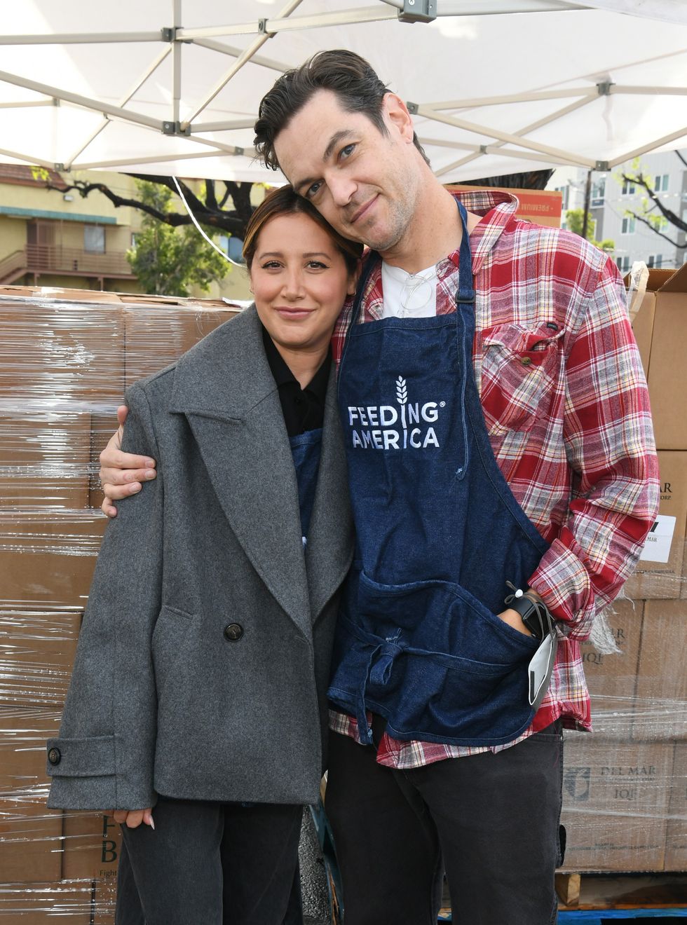 Hilary Duff and Christopher French