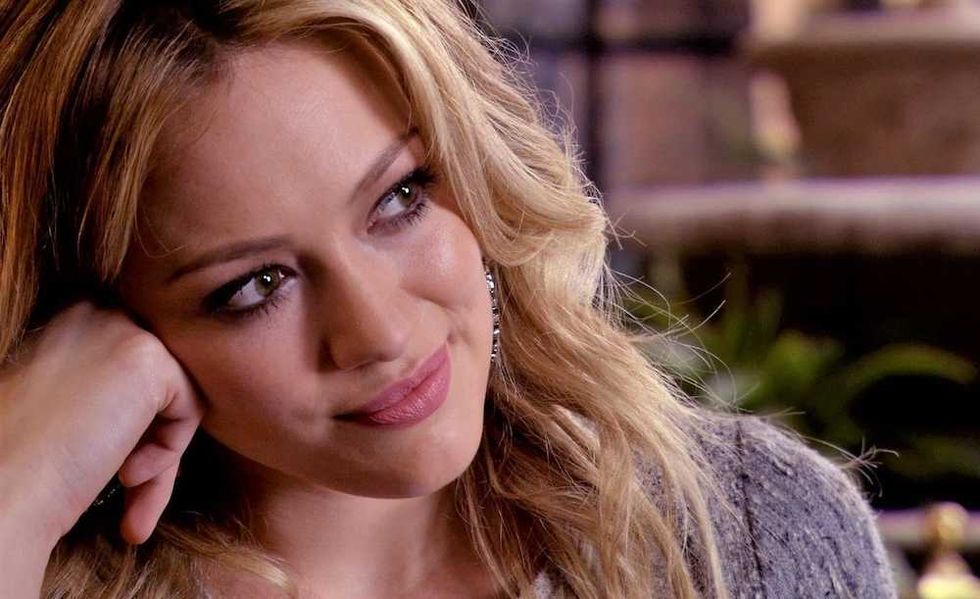 Hilary Duff in Beauty & The Briefcase