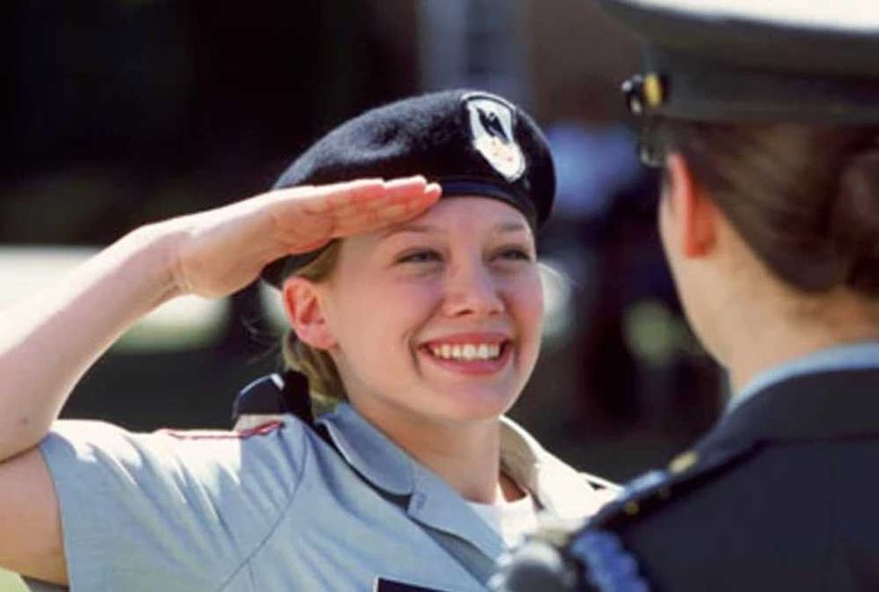 Hilary Duff in Cadet Kelly