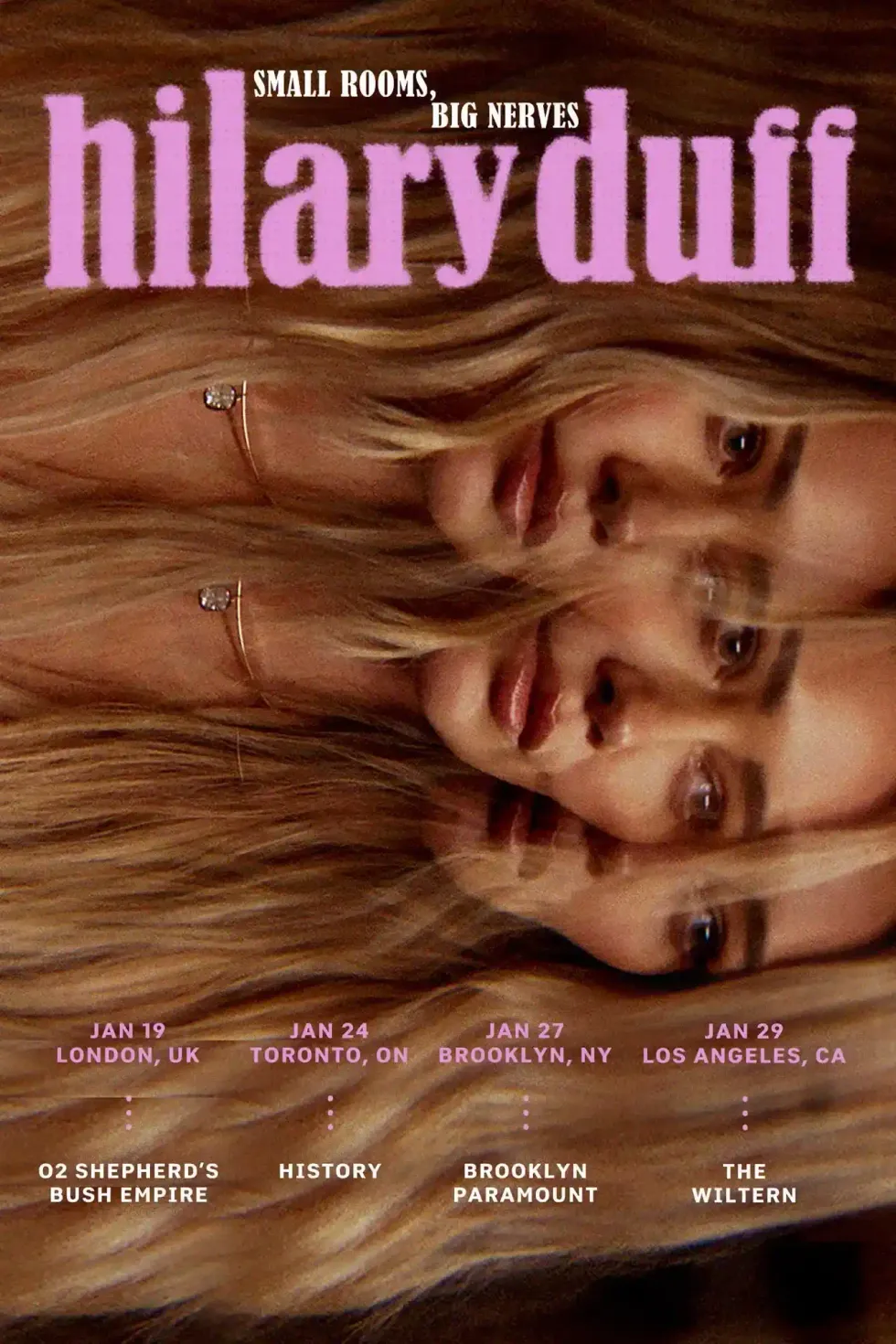 hilary duff music small rooms big nerves tour