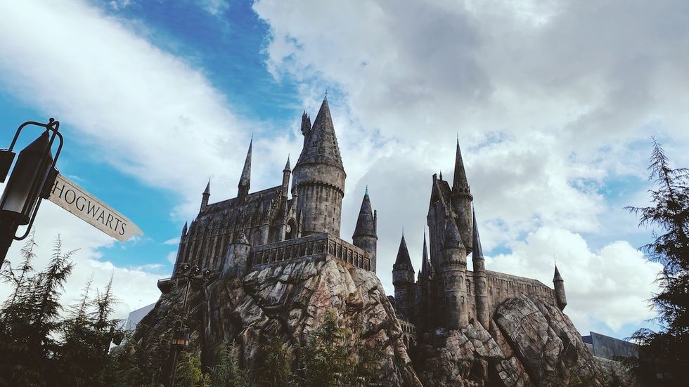 hogwarts at universal studios in orlando florida