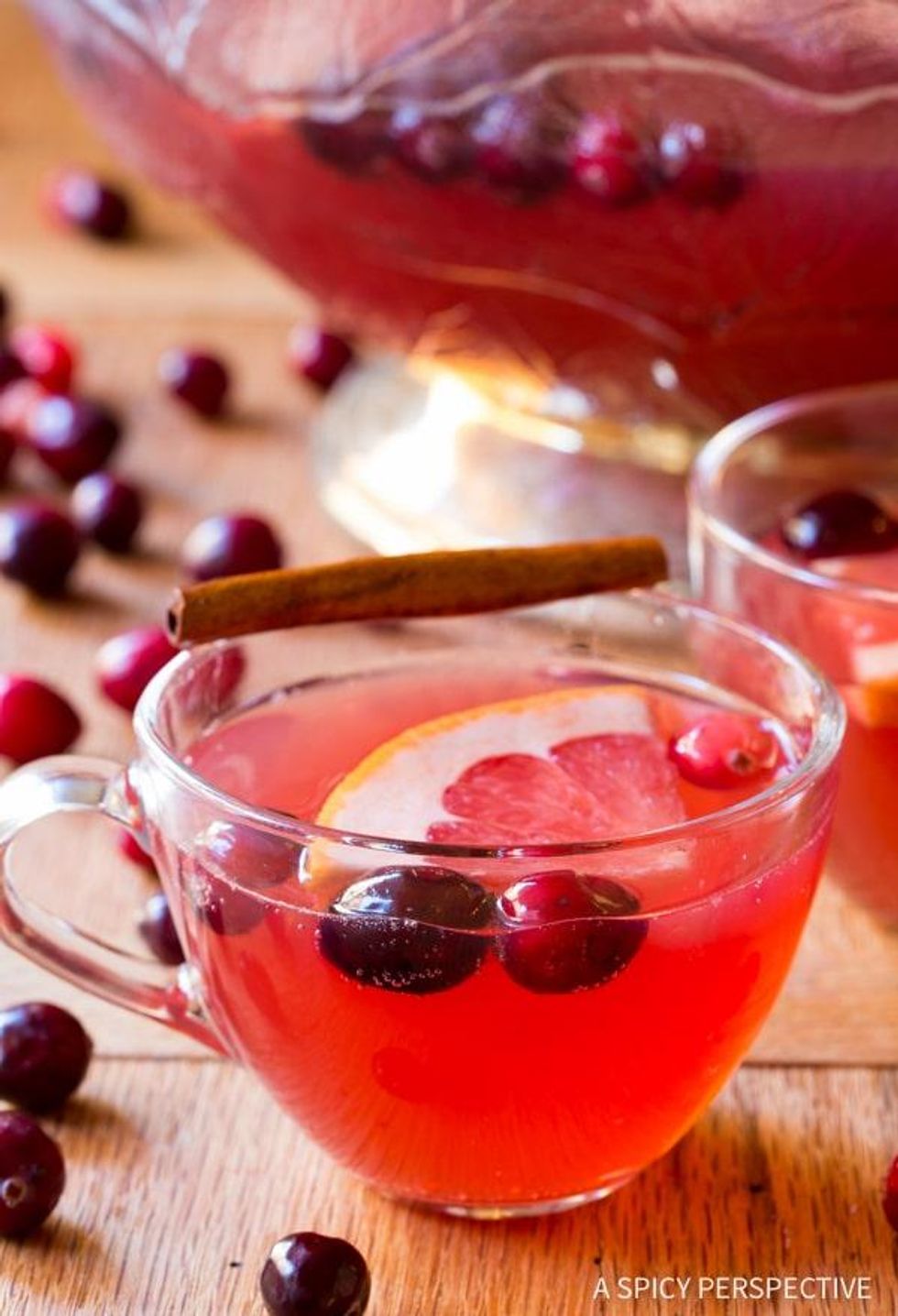 Holiday Champagne Punch Recipe