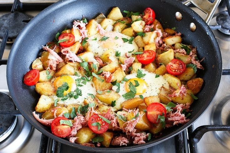 Holiday Leftover Breakfast Hash