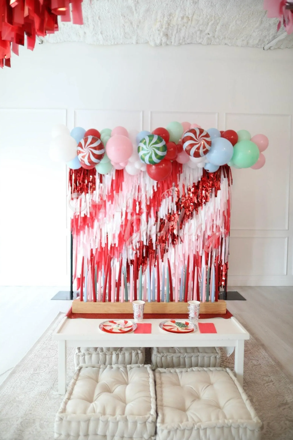 holiday photo backdrop