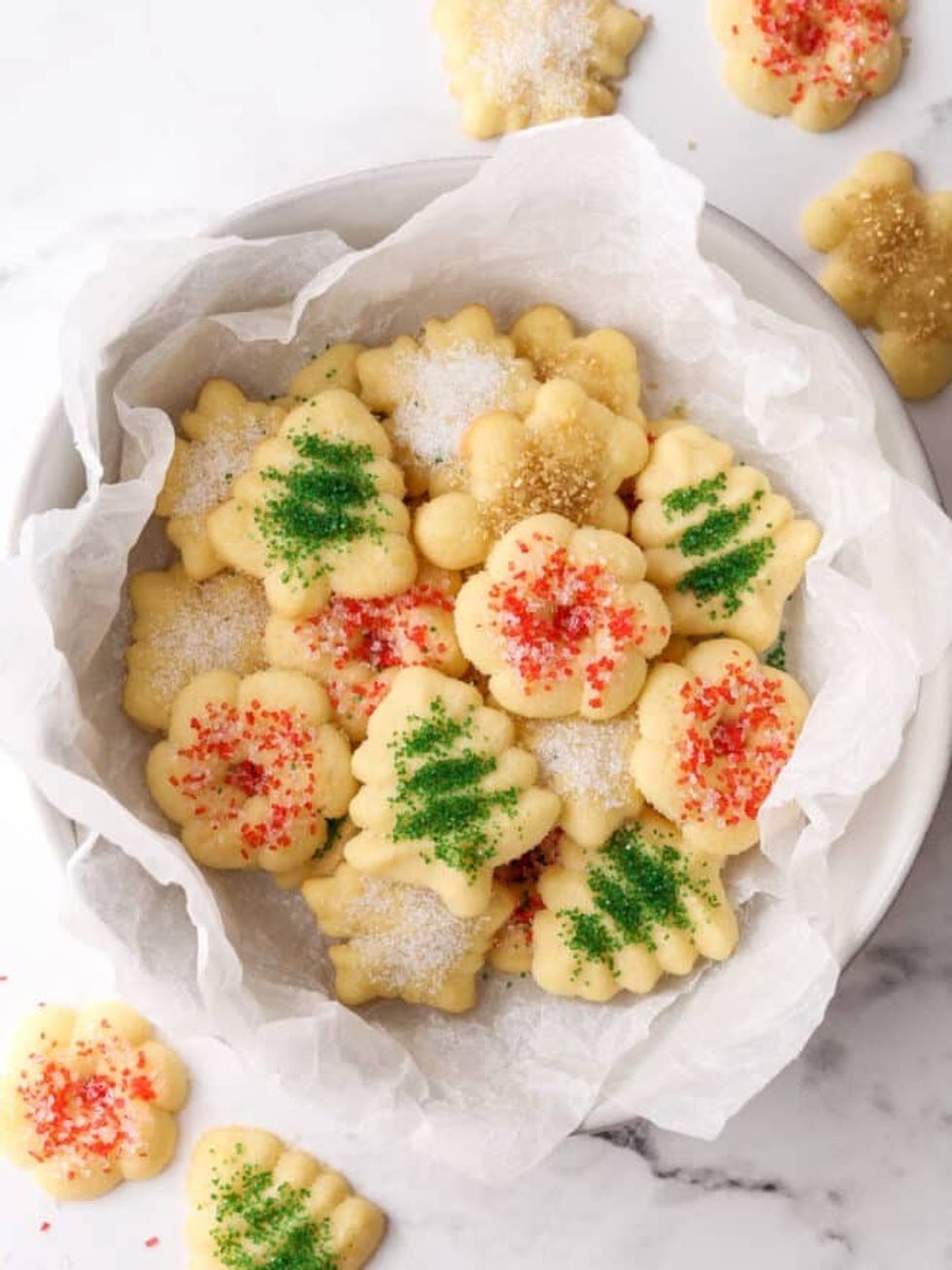 Holiday Spritz Cookies
