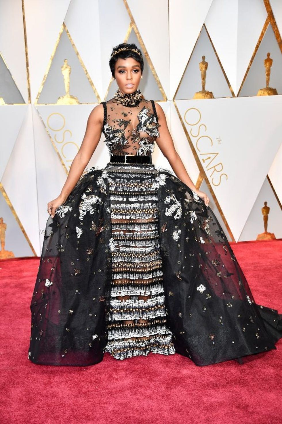 HOLLYWOOD, CA - FEBRUARY 26: Actor/singer Janelle Monae attends the 89th Annual Academy Awards at Hollywood & Highland Center on February 26, 2017 in Hollywood, California. (Photo by Frazer Harrison/Getty Images)