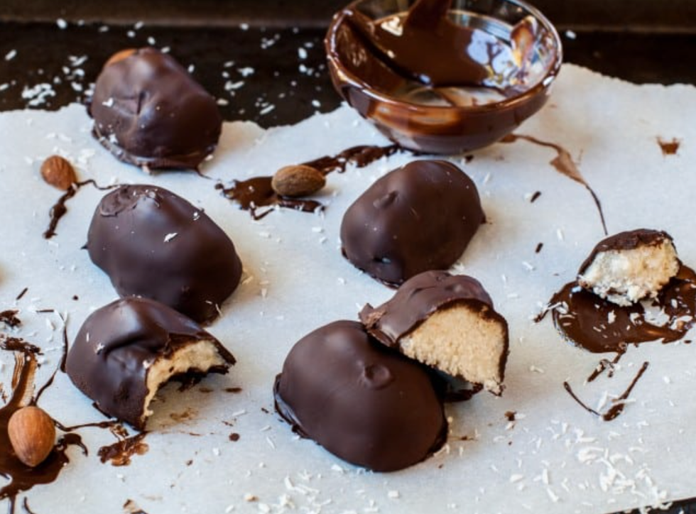 Homemade Almond Joy and Mounds Bars