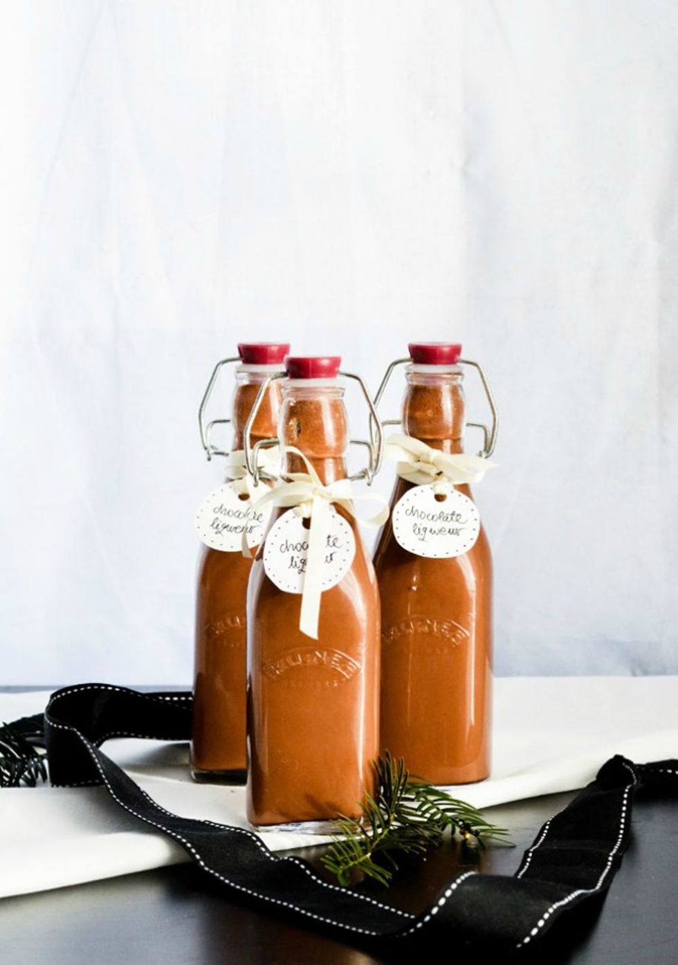 Homemade Chocolate Liqueur coffee creamer