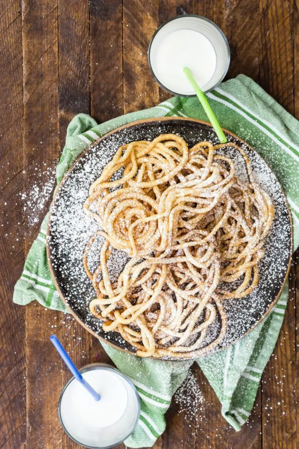 Homemade Funnel Cake