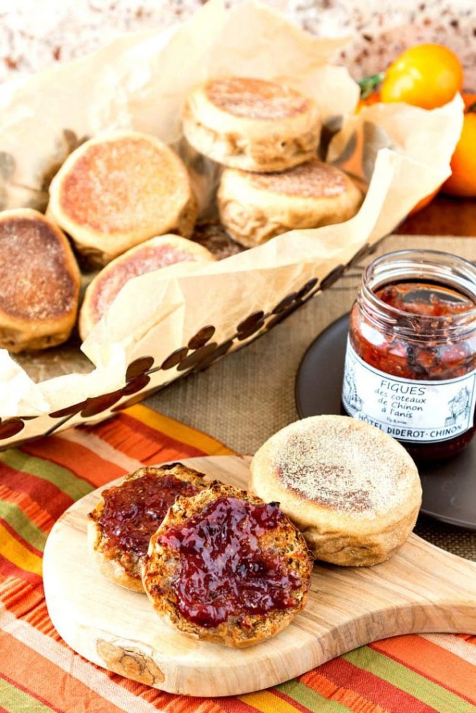 homemade-whole-wheat-english-muffins