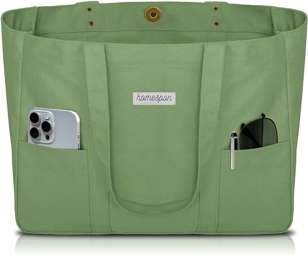 HOMESPON Large Canvas Tote Bag