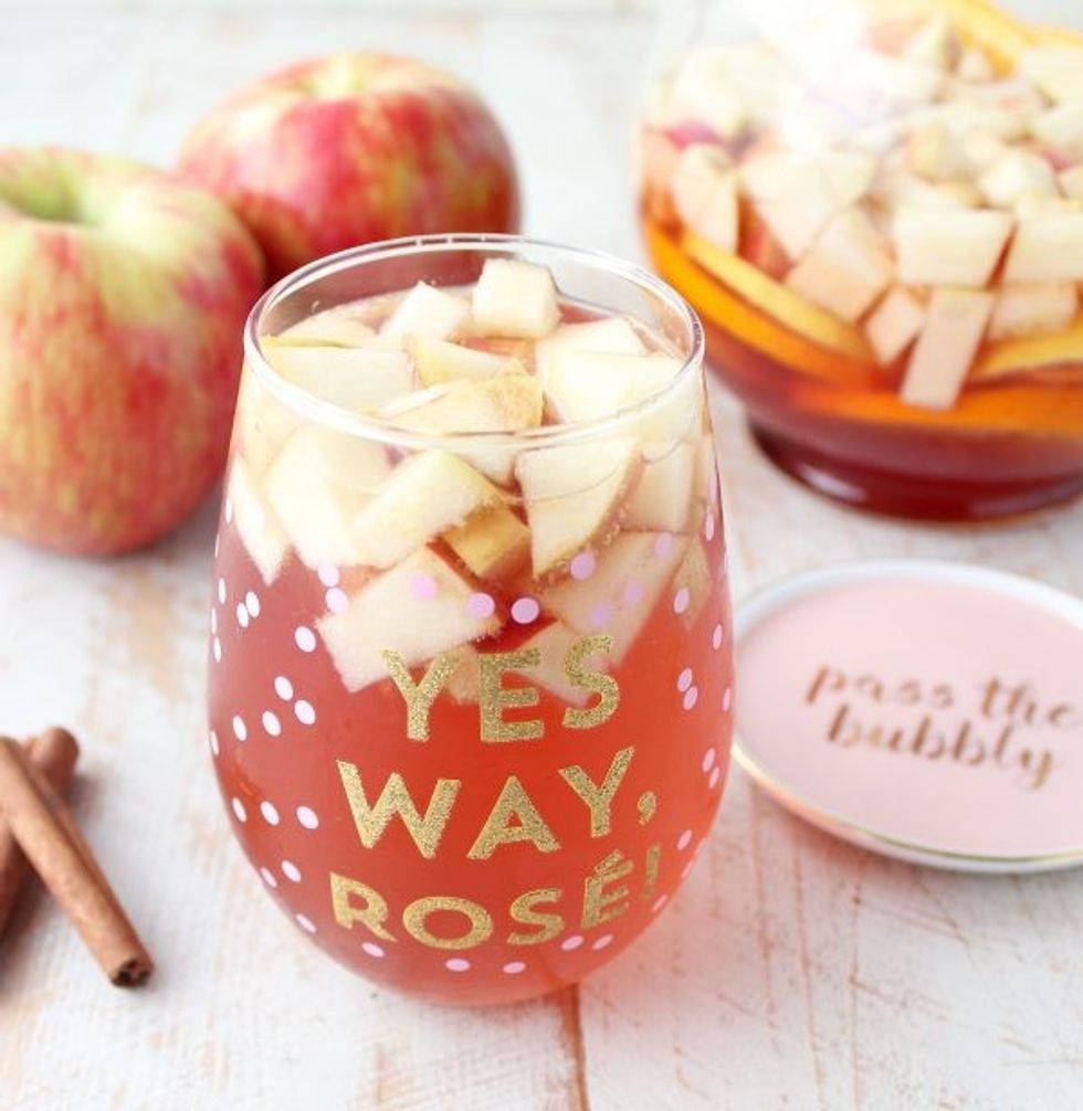 Honey Apple Rose Sangria