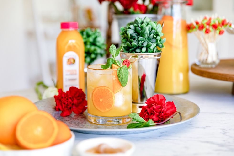 Honey Bourbon Punch recipe