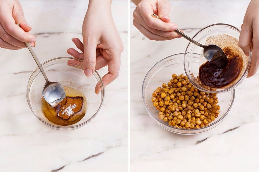 Honey Cinnamon Chickpeas Step 1