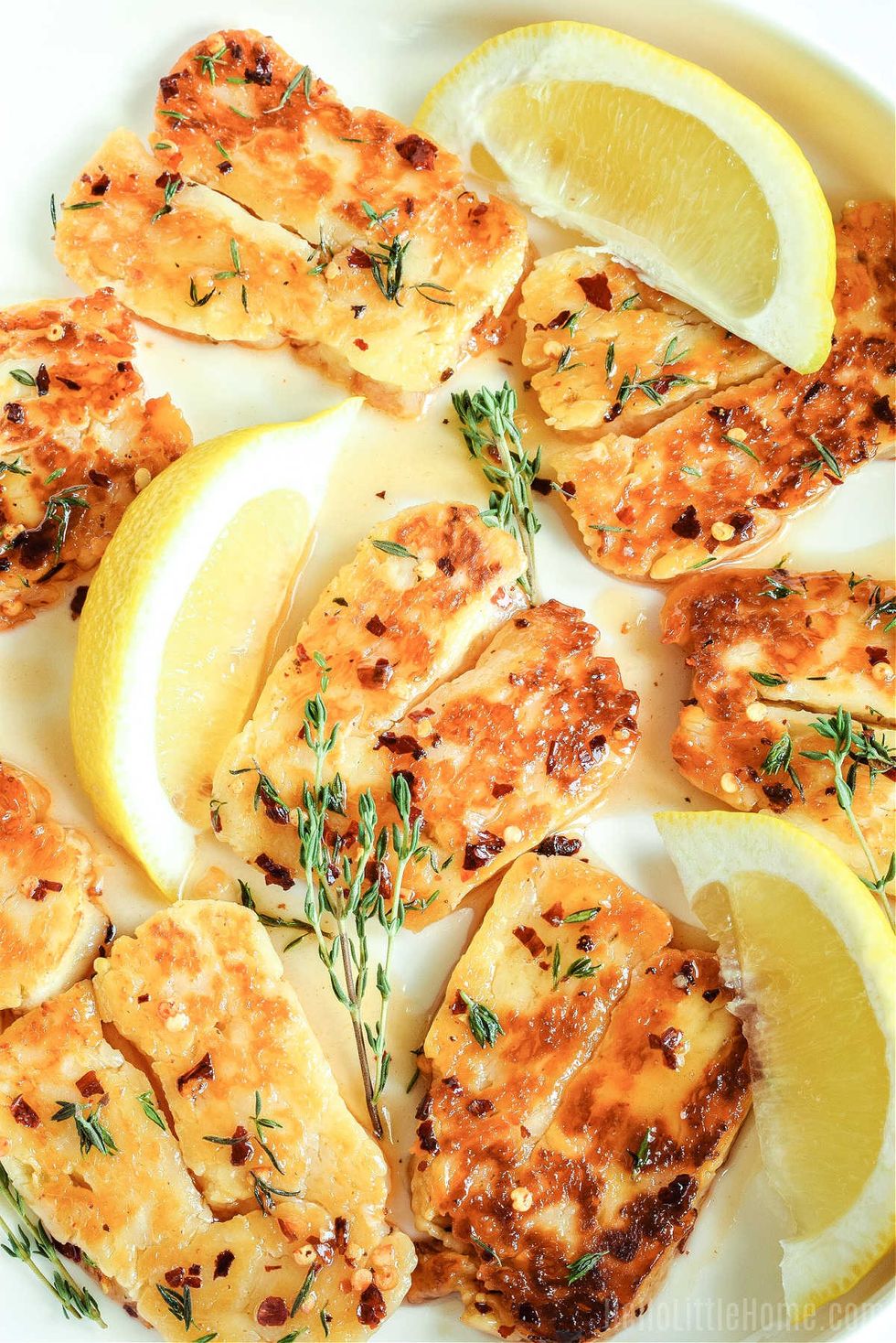 Honey Glazed Halloumi