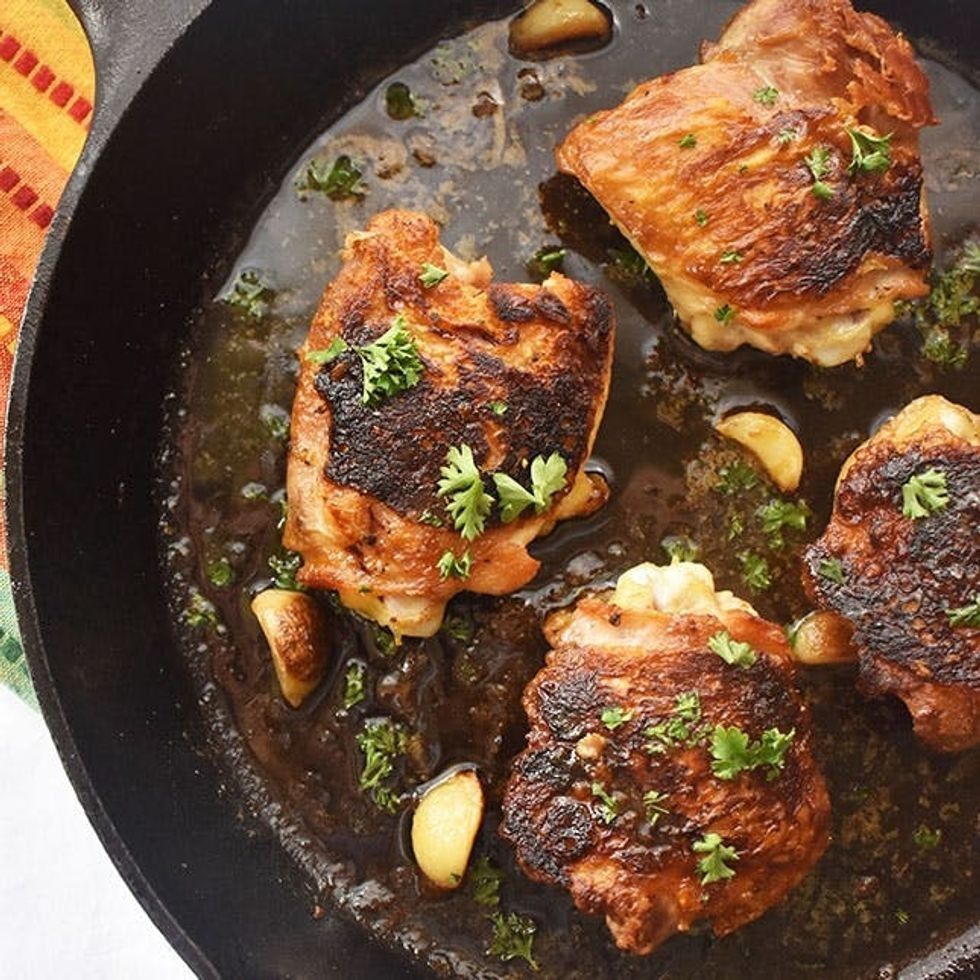 Honey-Lemon Chicken Thighs