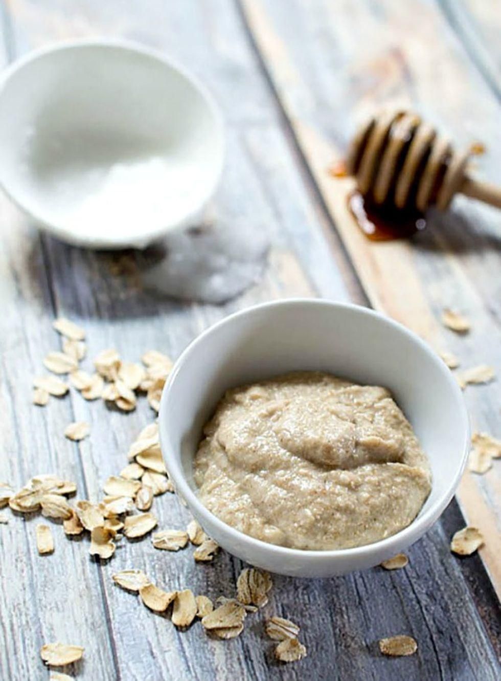 Honey Oatmeal Face Mask