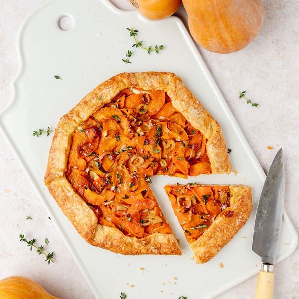 Honeynut Squash Galette with Goat Cheese
