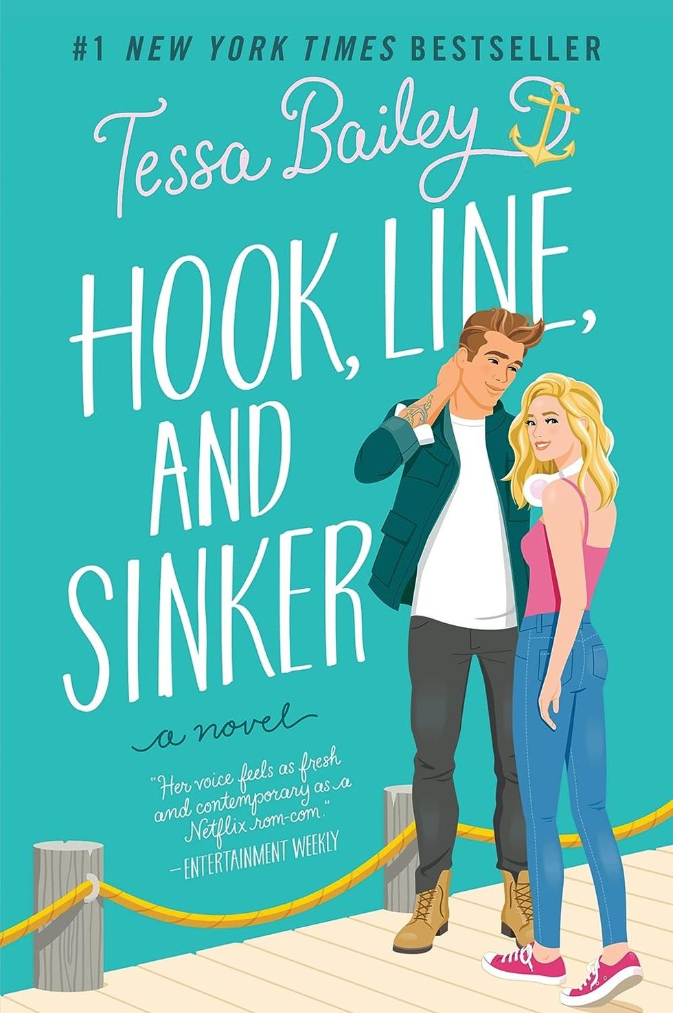 "Hook, Line, And Sinker" by Tessa Bailey