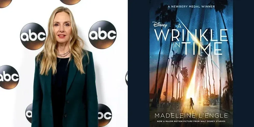Hope Davis reading "A Wrinkle in Time"