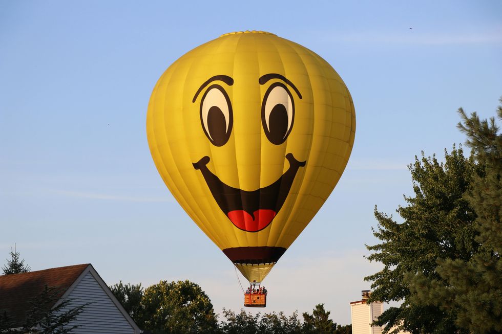 hot balloon air