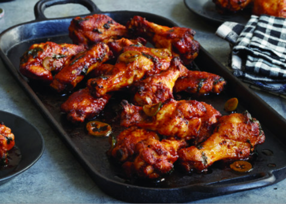 hot chicken wings