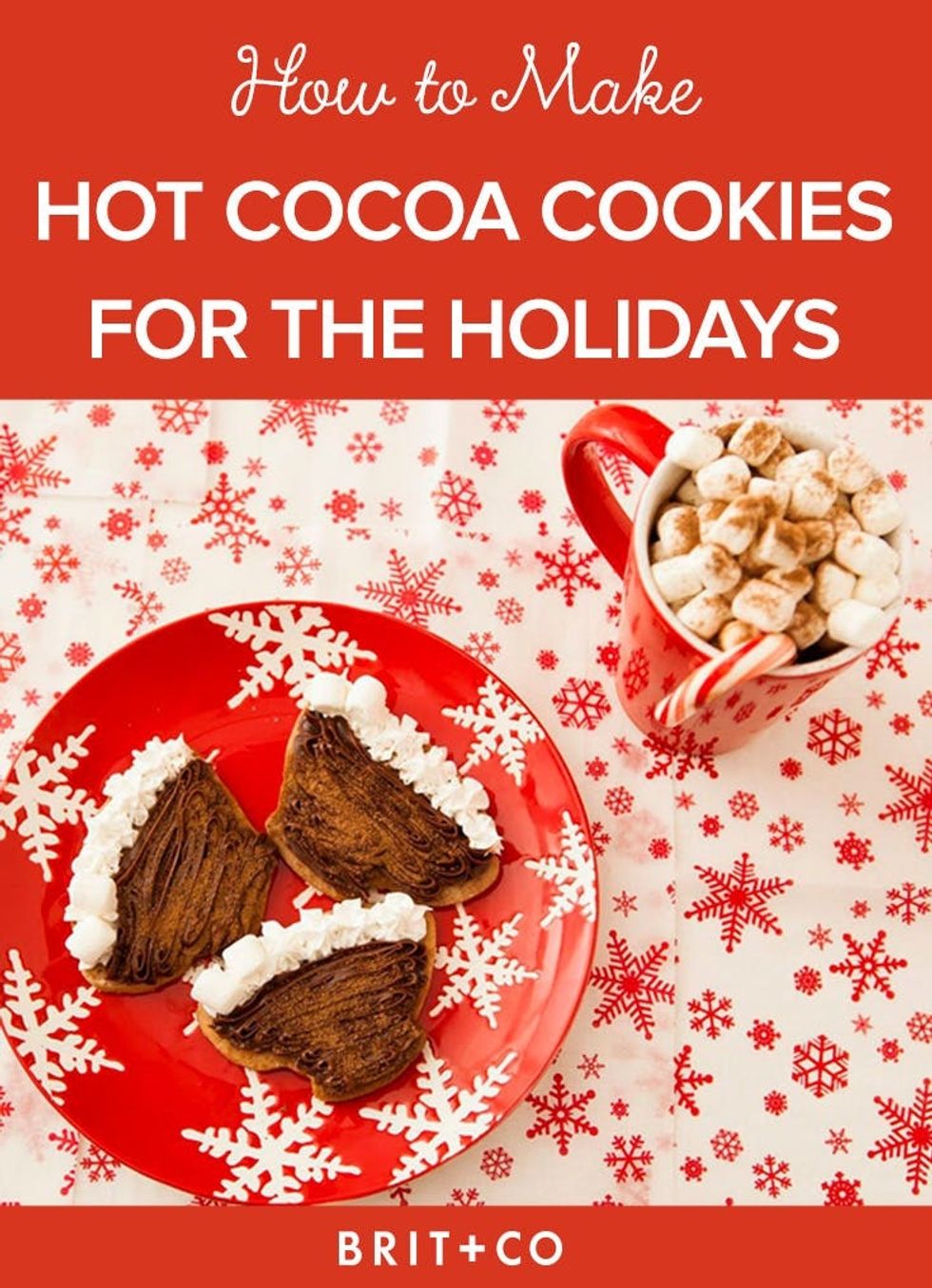 Hot Cocoa Christmas Cookies Recipe
