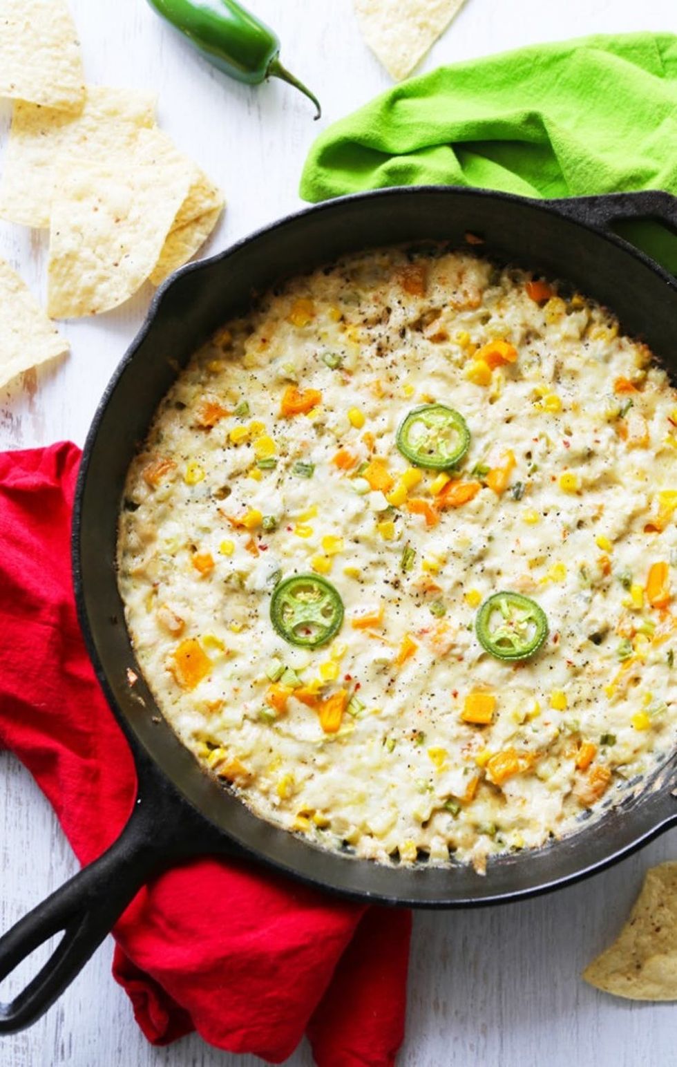 Hot Corn and Crab Dip