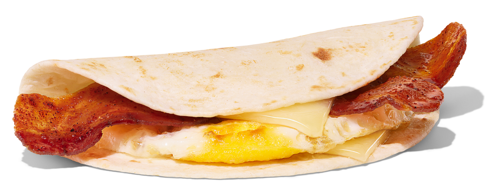 Hot Honey Bacon Wake-Up Wrap
