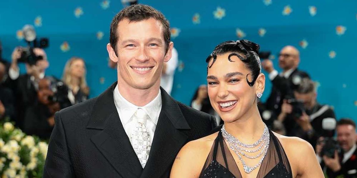 Dua Lipa & Callum Turner Adorable Meet Cute - Brit + Co