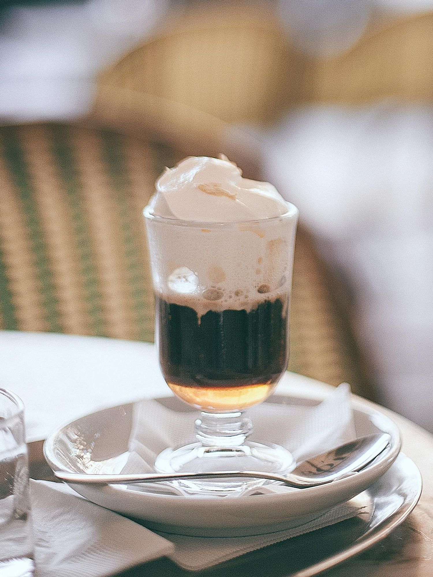 How much alcohol is in an Irish coffee?