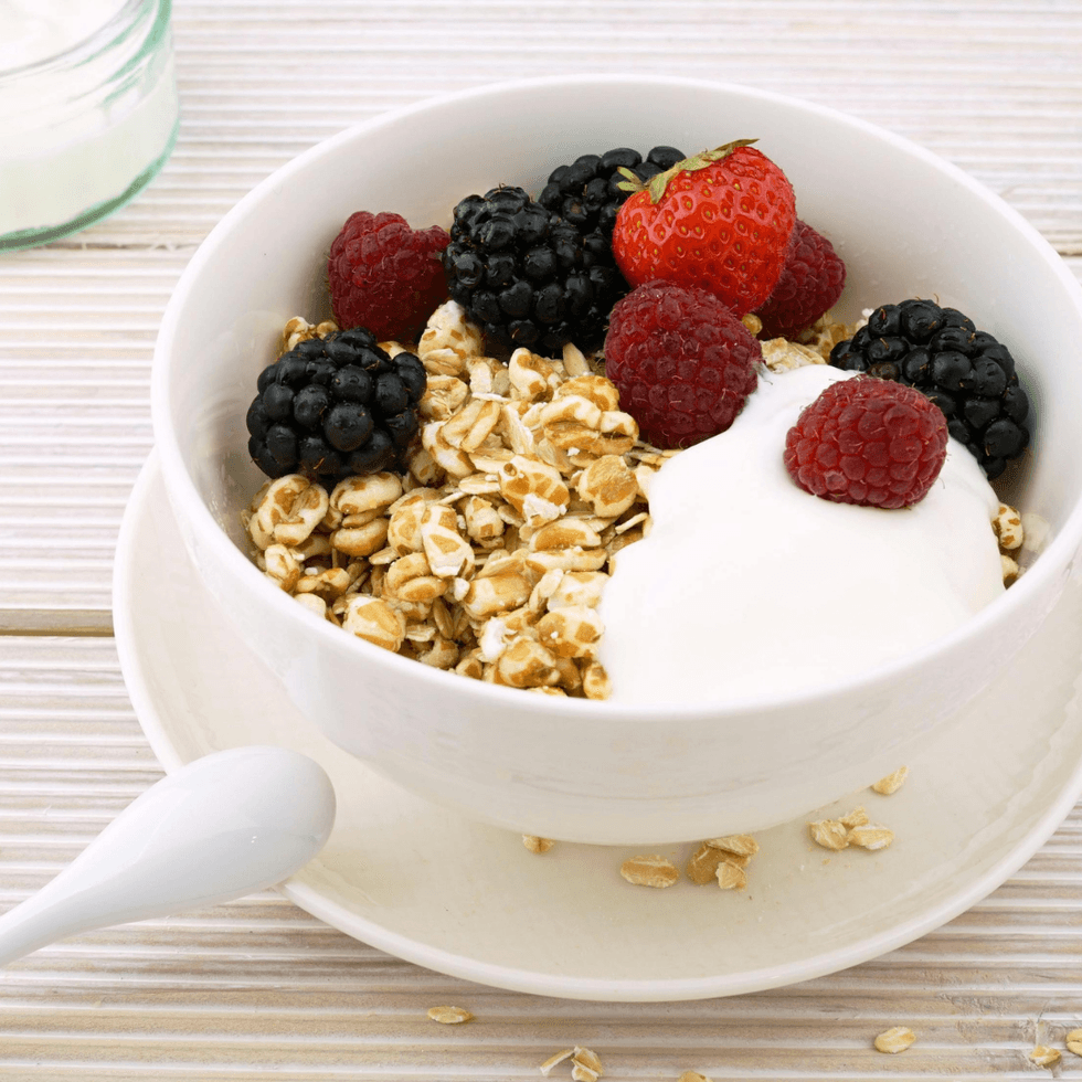 How much protein is in a cup of Greek yogurt?