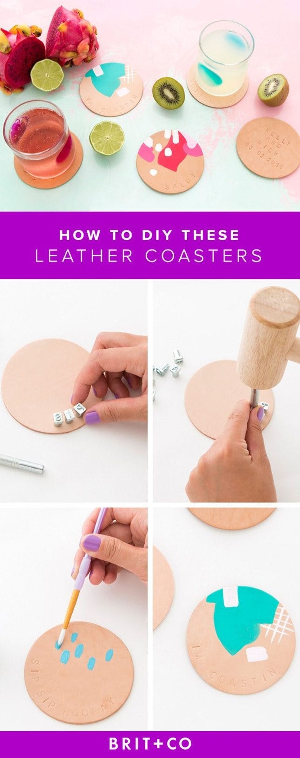 How-To-DIY-These-Leather-Coasters