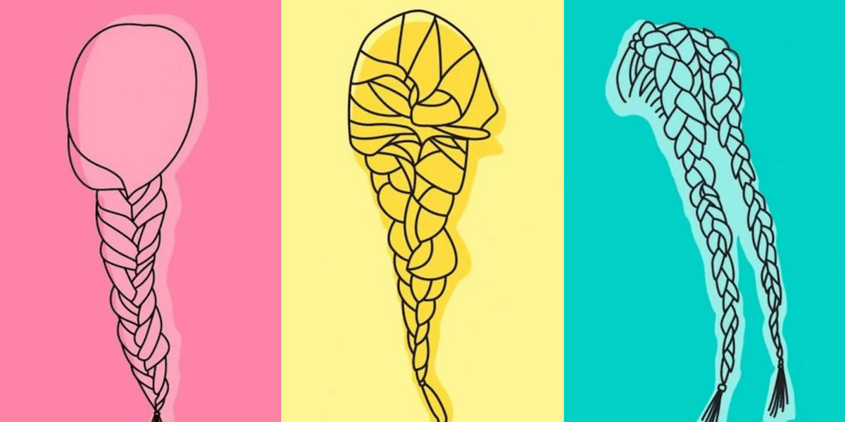 Braid Patterns Basic How To Do 5 Basic Braids - Brit + Co
