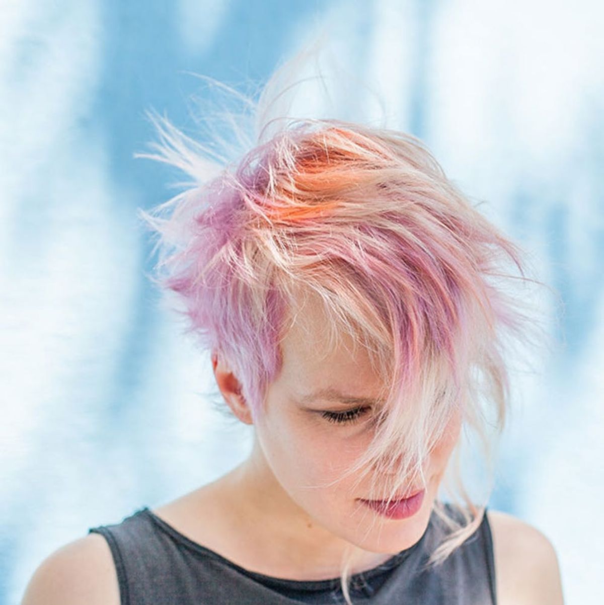 how to dye your hair pastel