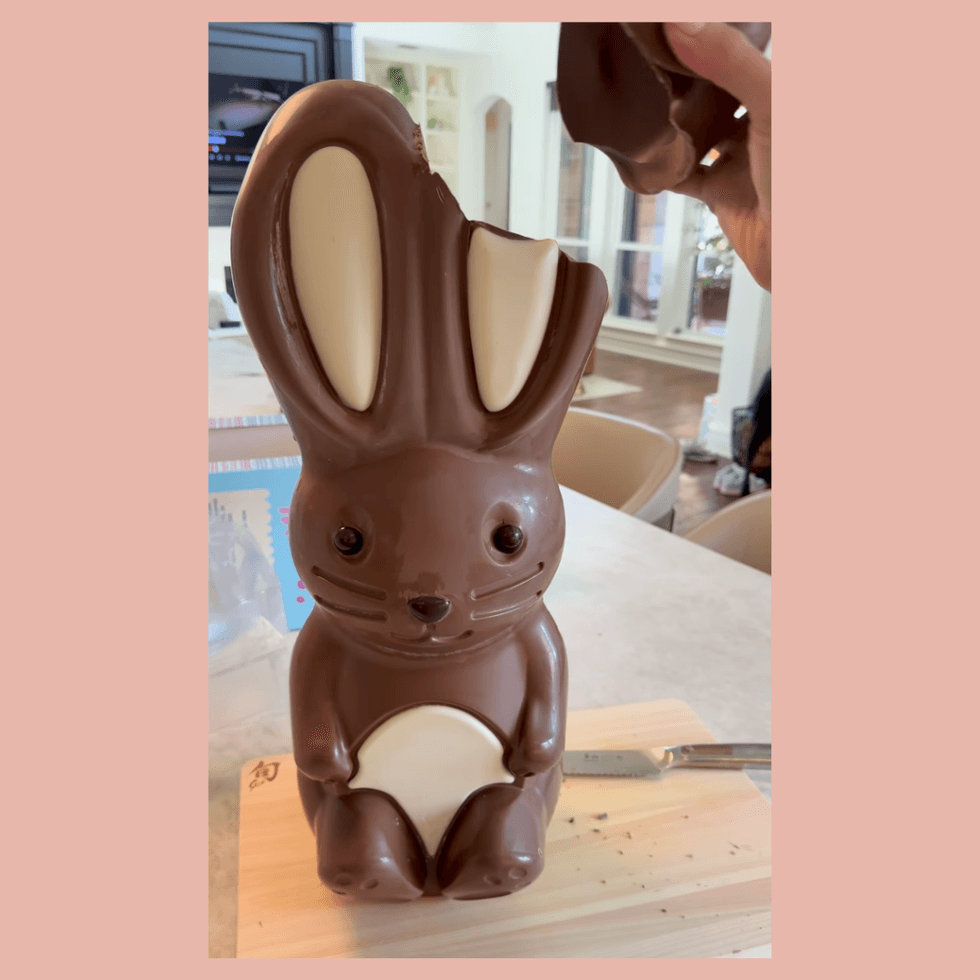 How To Eat Costco's 10-Pound Chocolate Bunny