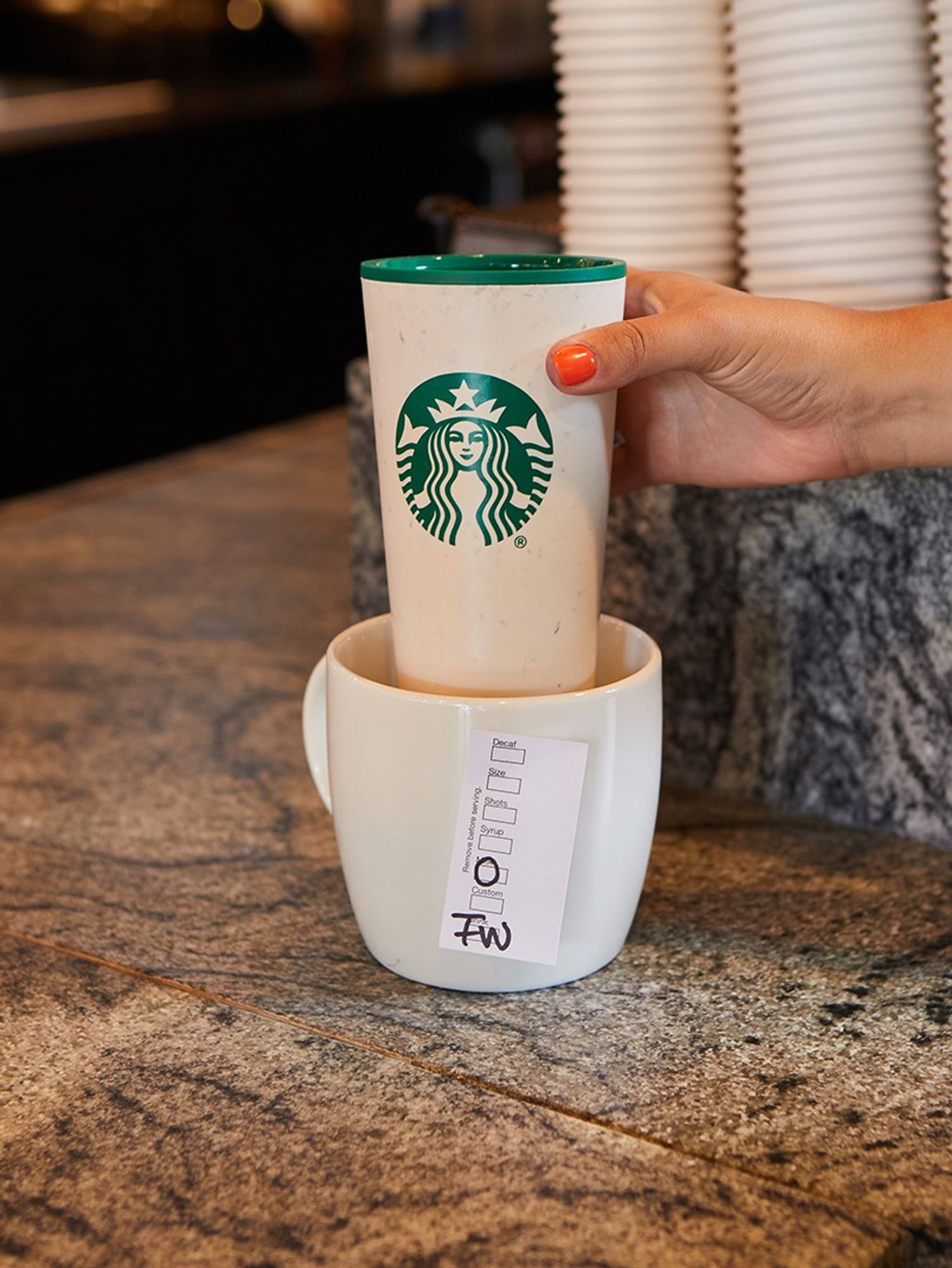 How To Get Free Starbucks with a personal cup