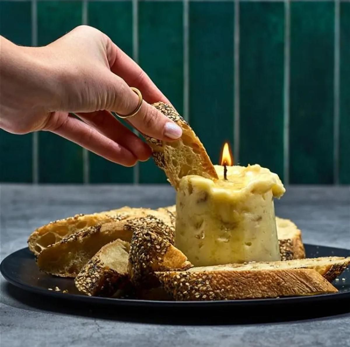 how to make butter candles