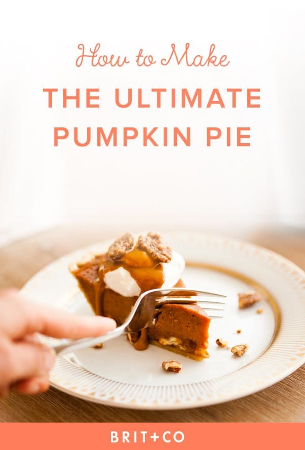 how to make our pumpkin pie recipe