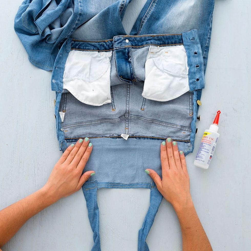 how to make your own overalls