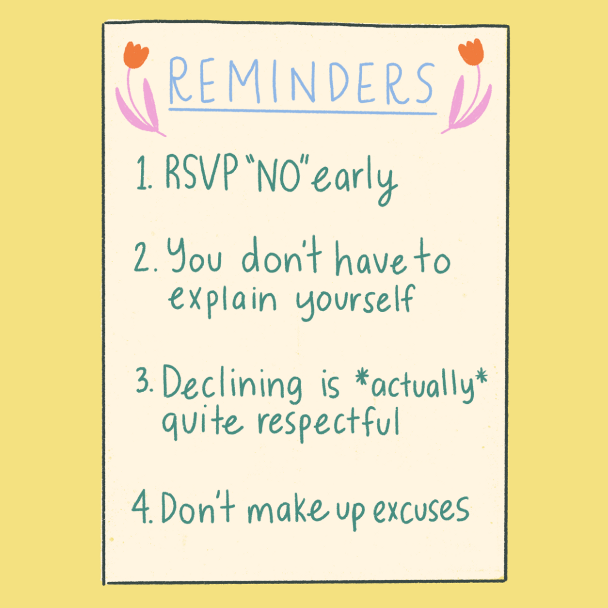 how to rsvp to any event