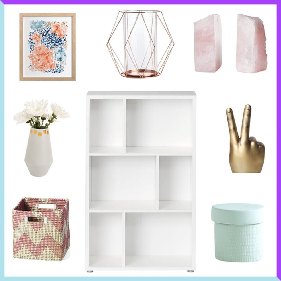 how-to-style-a-bookshelf-boho-chic